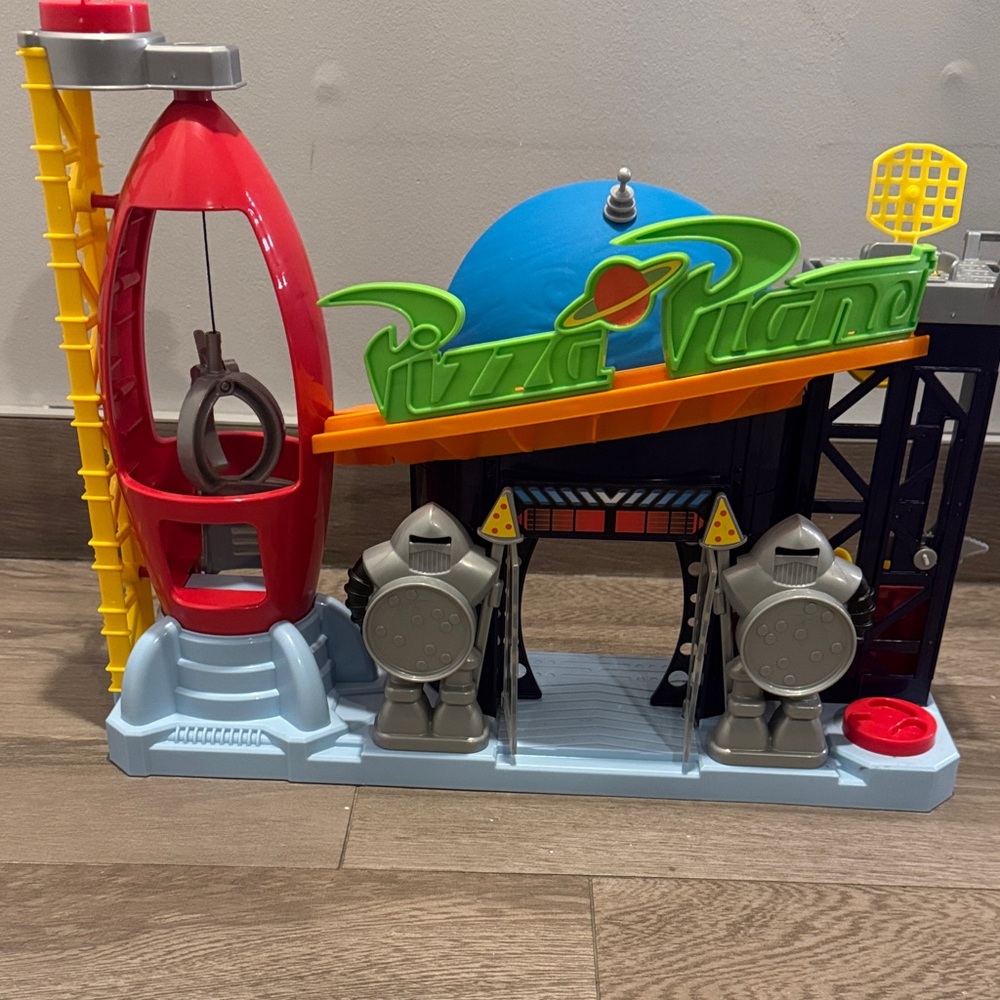 Toy Story Pizza Planet Playset - Red, Blue, Gray